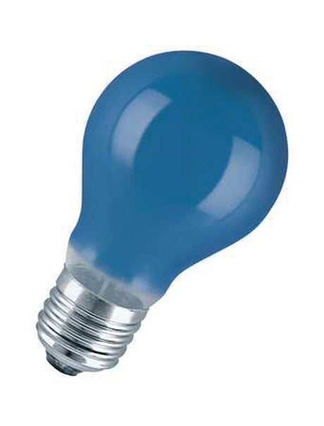 OSRAM Allgebrauchslampe 11W opal E27 bl DECOR A BLUE 11W240VE27FS1 240V Birne