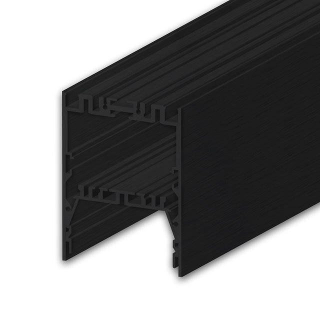 LED Leuchtenprofil LAMP40 Aluminium schwarz pulverbeschichtet 300cm - Beleuchtung