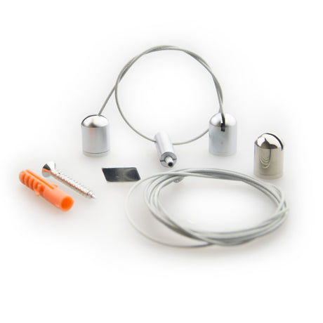 Seilabhängung Z04 für LAMP30 V2 Länge bis 3m 2 Stk inkl. Befestigungsmaterial - Beleuchtung