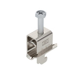 BETTERMANN Bügelschelle 8-12mm 1f VA hfr BS-SAS-M-12 A2 Profilschiene W=VA