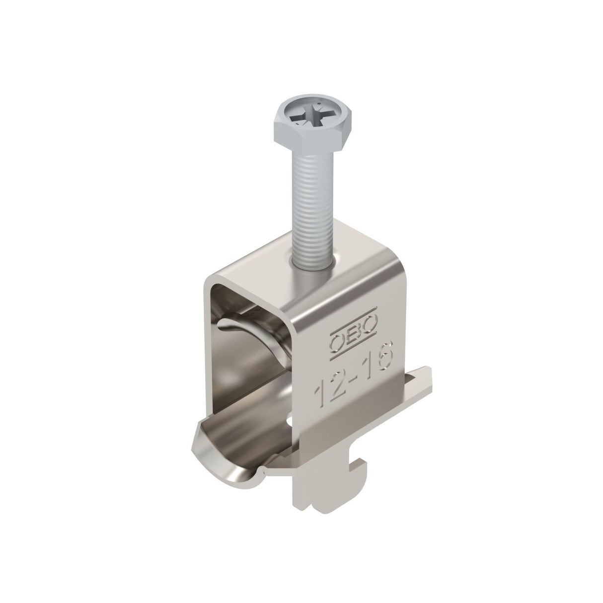 BETTERMANN Bügelschelle 12-16mm 1f VA BS-SAS-M-16 A2 Profilschiene W=VA hfr