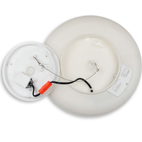 LED Deckenleuchte Slim400 PRO 25W weiß rund IP44 DN400 3000|4000|5000K Up&Down - Beleuchtung