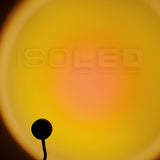 Track48 Leuchte Sunglow flexible schwarz 5,5W 160° 48V DC 2000K DALI dimmbar - Beleuchtung