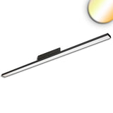 3-PH Linearleuchte prismatisch 120cm 40W schwarz 3000|3500|4000K CRI90 DALI dim - Beleuchtung