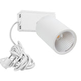 LED Strahler mit Montagebügel und Schukostecker 40W 36° schwenkbar weiß matt 4000K CRI>90 - Beleuchtung