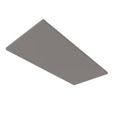 Akustikabsorber H25 für Leuchtenrahmen mit Innenformat 500x1192mm grau - Beleuchtung