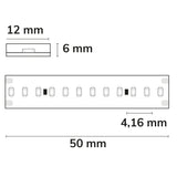 LED AQUA CRI927 Linear 48V Flexband 8W IP68 2700K 5m Rolle 240 LED/m - Beleuchtung