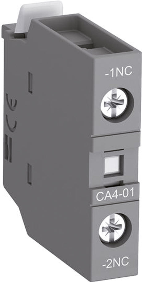 Hilfsschalterblock 1Ö                             Frontbef 4A/AC Schraub