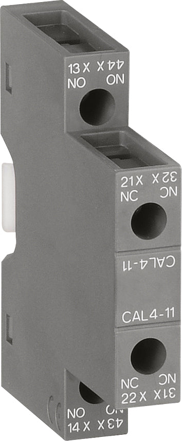 Hilfsschalterblock 1S 1Ö                          Seitenanb 4A/AC Schraub
