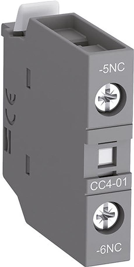 Hilfsschalterblock 1Ö                             Frontbef 4A/AC Schraub
