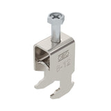 BETTERMANN Bügelschelle 8-12mm 1f VA hfr BS-H1-M-12 A2 C-Profil W=ST