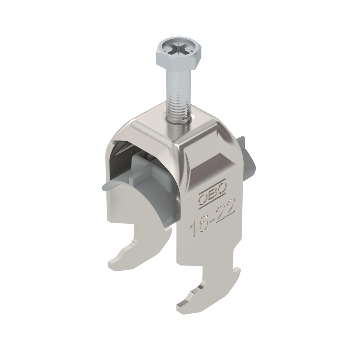 BETTERMANN Bügelschelle 16-22mm 1f VA BS-H1-K-22 A2 C-Profil W=Kst