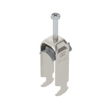 BETTERMANN Bügelschelle 16-22mm 2f VA BS-H2-K-22 A2 C-Profil W=Kst