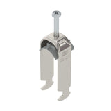 BETTERMANN Bügelschelle 22-28mm 2f VA BS-H2-K-28 A2 C-Profil W=Kst