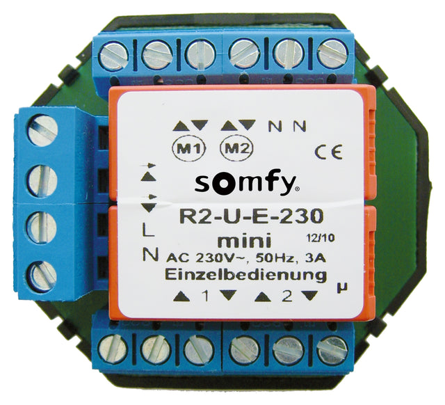 Trennrelais Jalousie UP                           TR2-U-E-230 mini 2mot
