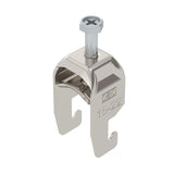 BETTERMANN Bügelschelle 16-22mm 1f VA BS-U1-M-22 A4 C-Profil W=ST hfr