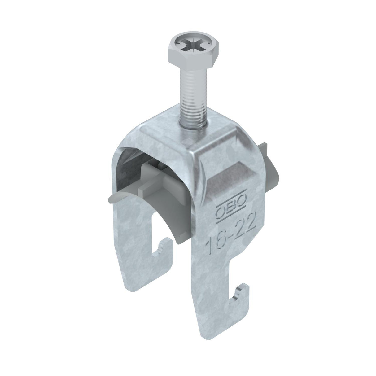 BETTERMANN Bügelschelle 16-22mm 1f ST BS-U1-K-22 FT C-Profil W=Kst
