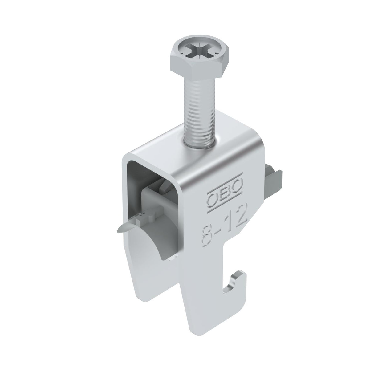 BETTERMANN Bügelschelle 8-12mm 1f Alu BS-U1-K-12 ALU C-Profil W=Kst