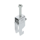 BETTERMANN Bügelschelle 8-12mm 2f Alu BS-U2-K-12 ALU Profilschiene W=Alu hfr