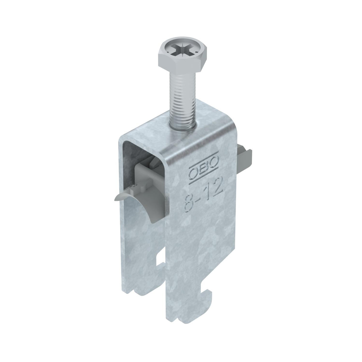 BETTERMANN Bügelschelle 8-12mm 1f ST BS-N2-K-12 FT C-Profil W=Kst