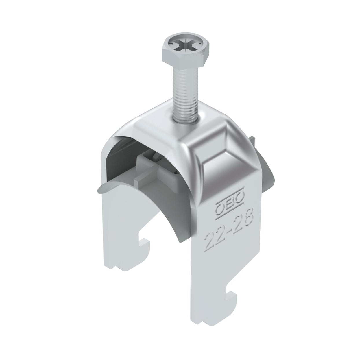 BETTERMANN Bügelschelle 22-28mm 1f Alu BS-N1-K-28 ALU C-Profil W=Kst
