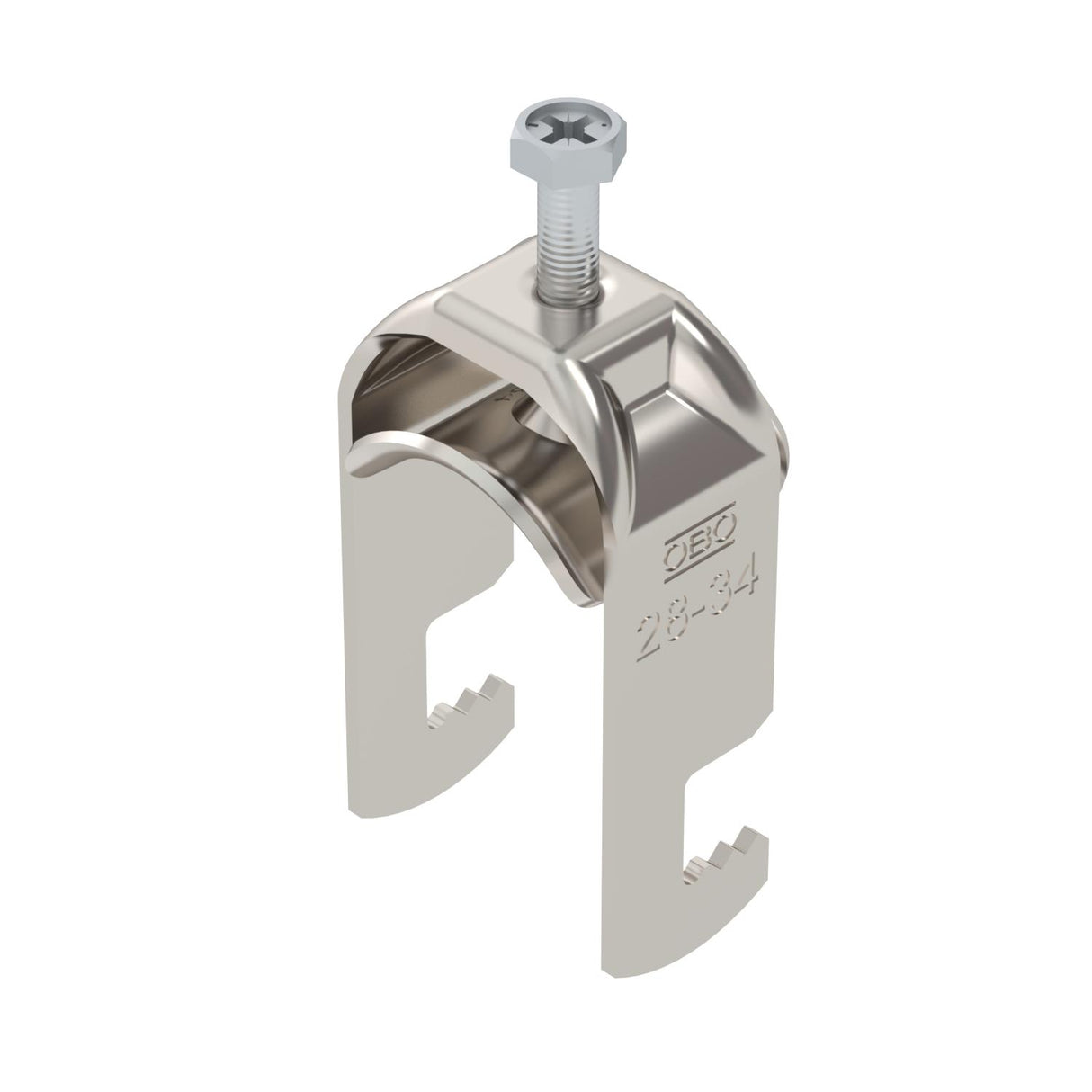 BETTERMANN Bügelschelle 28-34mm 1f VA BS-F1-M-34 A2 C-Profil W=ST hfr