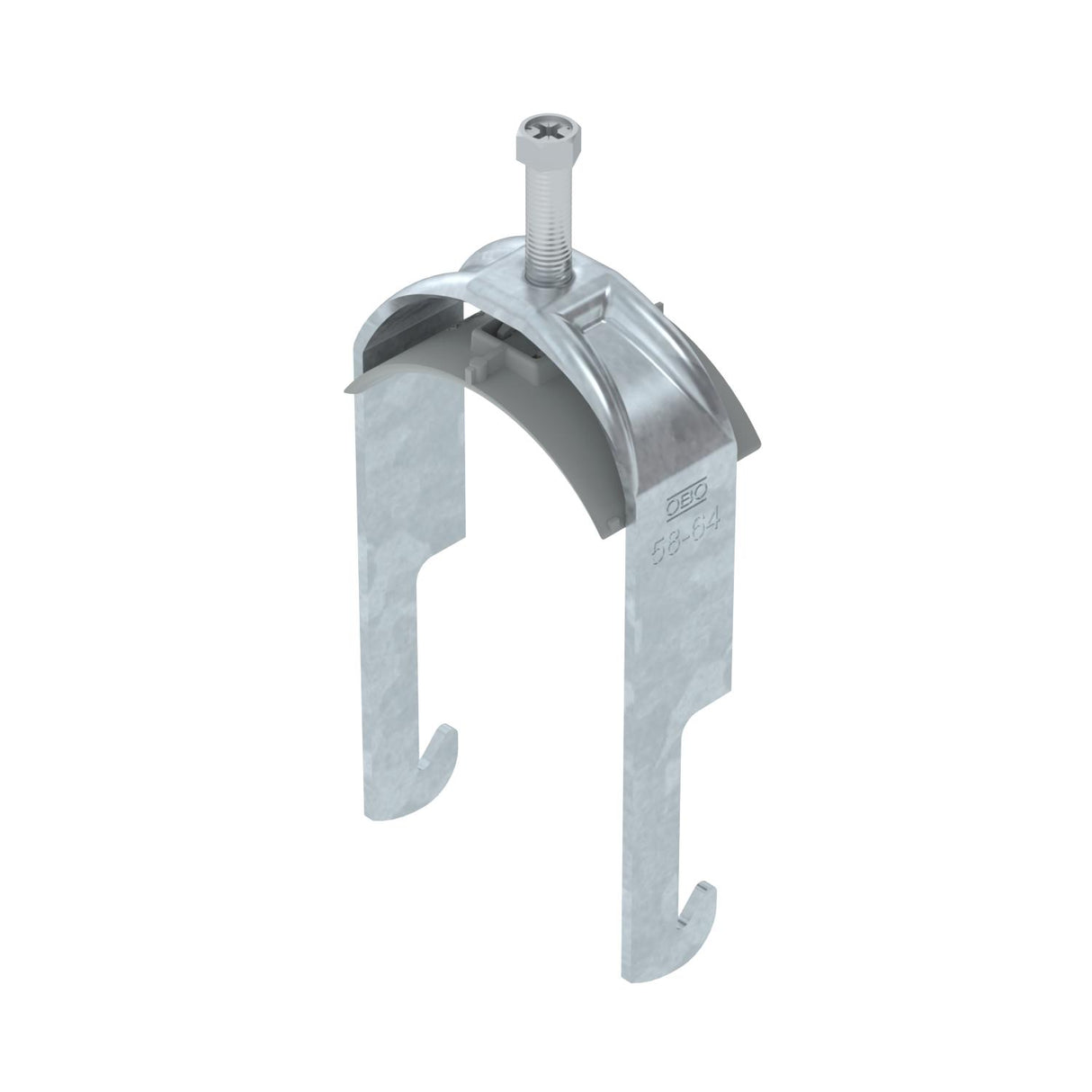 BETTERMANN Bügelschelle 58-64mm 1f ST BS-W1-K-64 FT C-Profil W=Kst