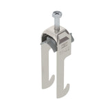 BETTERMANN Bügelschelle 16-22mm 1f VA BS-W1-K-22 A2 C-Profil W=Kst