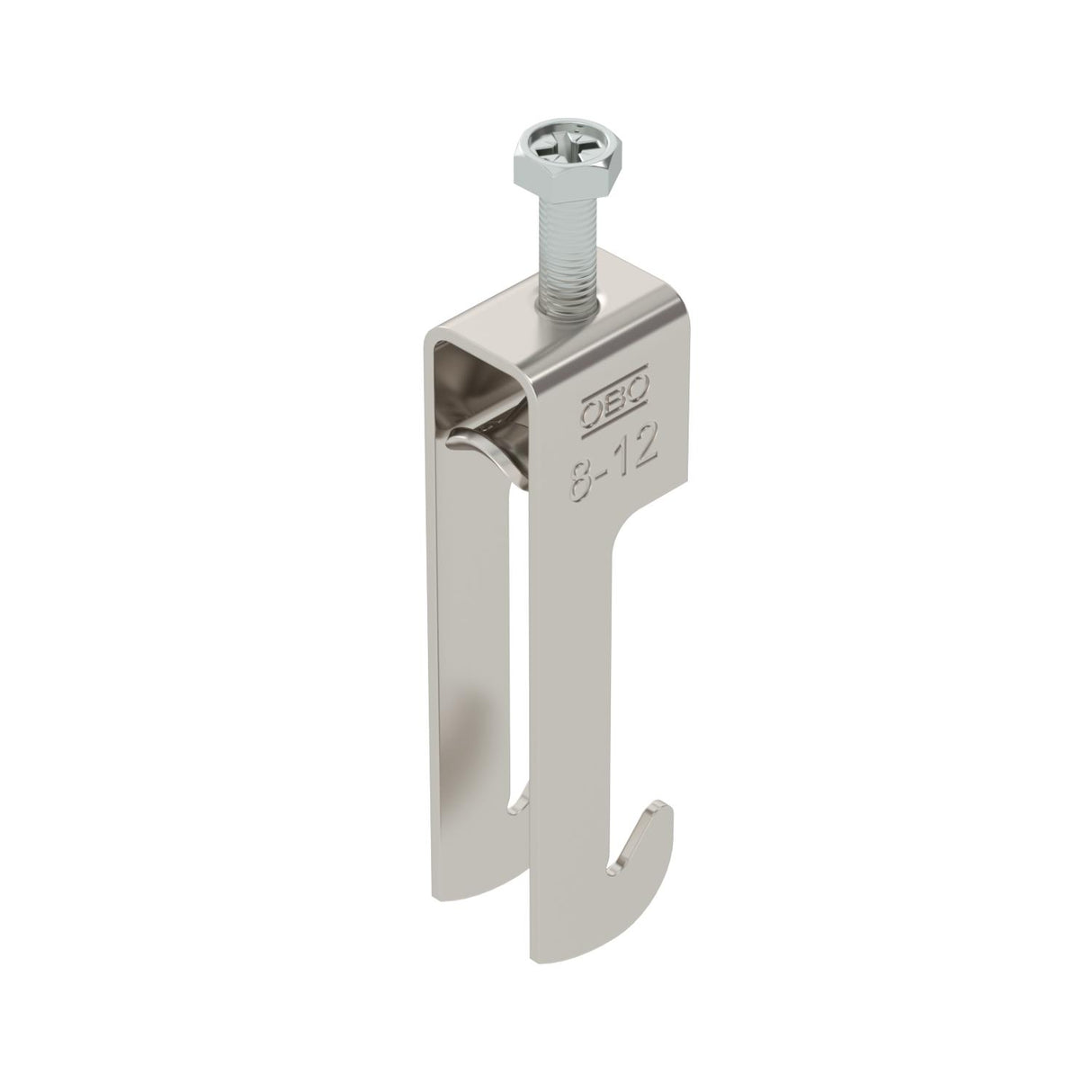 BETTERMANN Bügelschelle 8-12mm 1f ST hfr BS-W1-M-12 A2 Profilschiene W=ST
