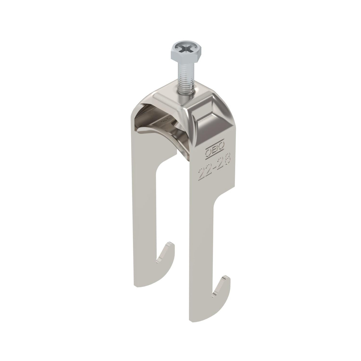 BETTERMANN Bügelschelle 22-28mm 1f VA BS-W1-M-28 A2 C-Profil W=ST hfr