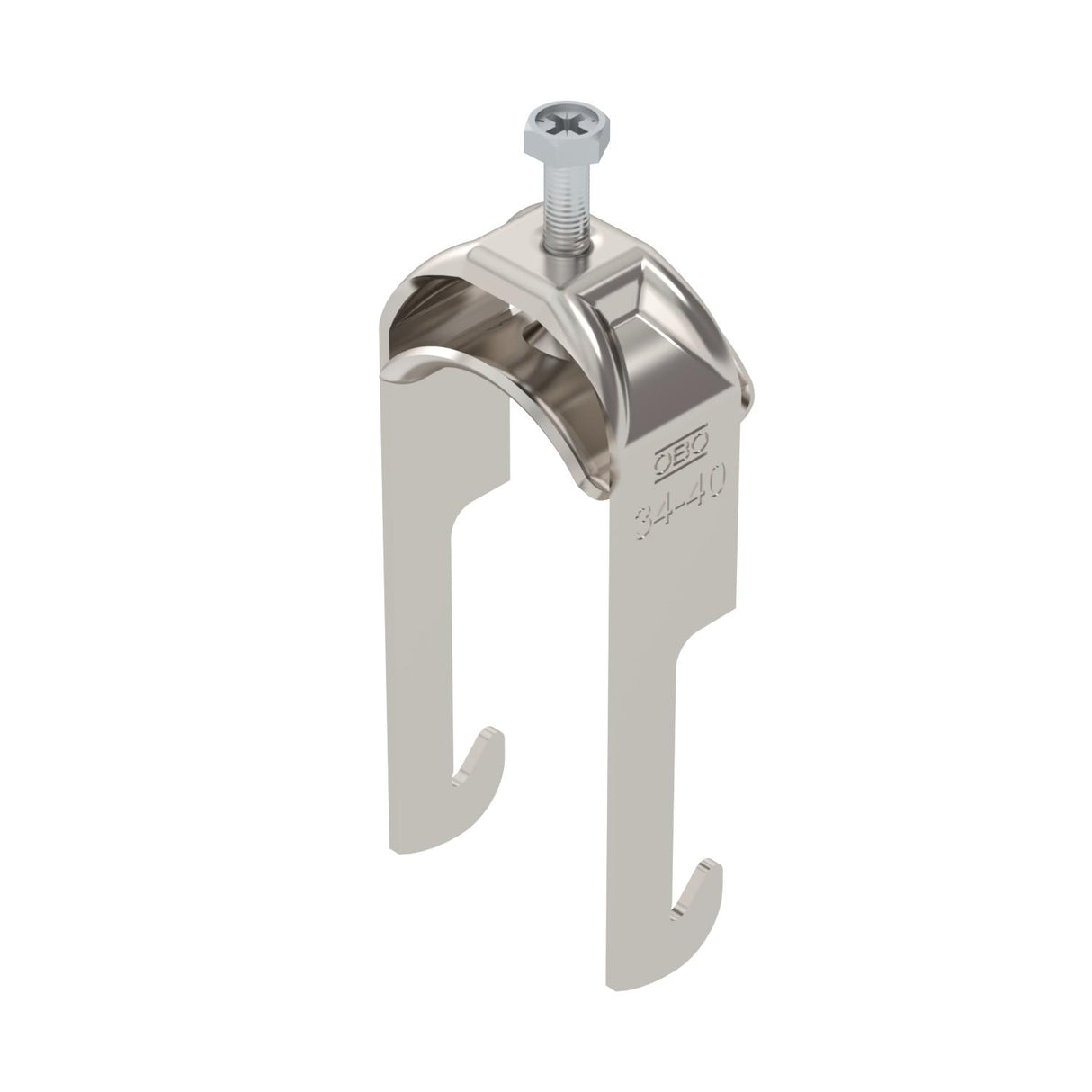BETTERMANN Bügelschelle 34-40mm 1f VA BS-W1-M-40 A2 C-Profil W=ST hfr