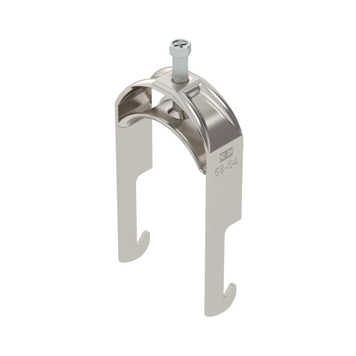 BETTERMANN Bügelschelle 58-64mm 1f ST BS-W1-M-64 A2 Profilschiene W=ST hfr