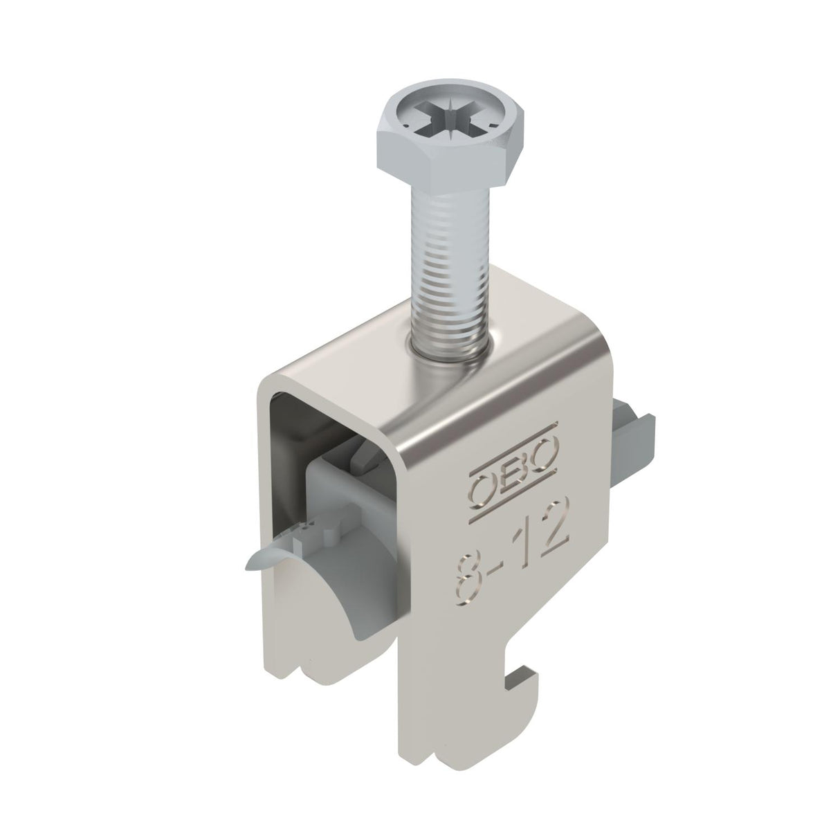 BETTERMANN Bügelschelle 8-12mm 1f VA BS-N1-K-12 A2 C-Profil W=Kst