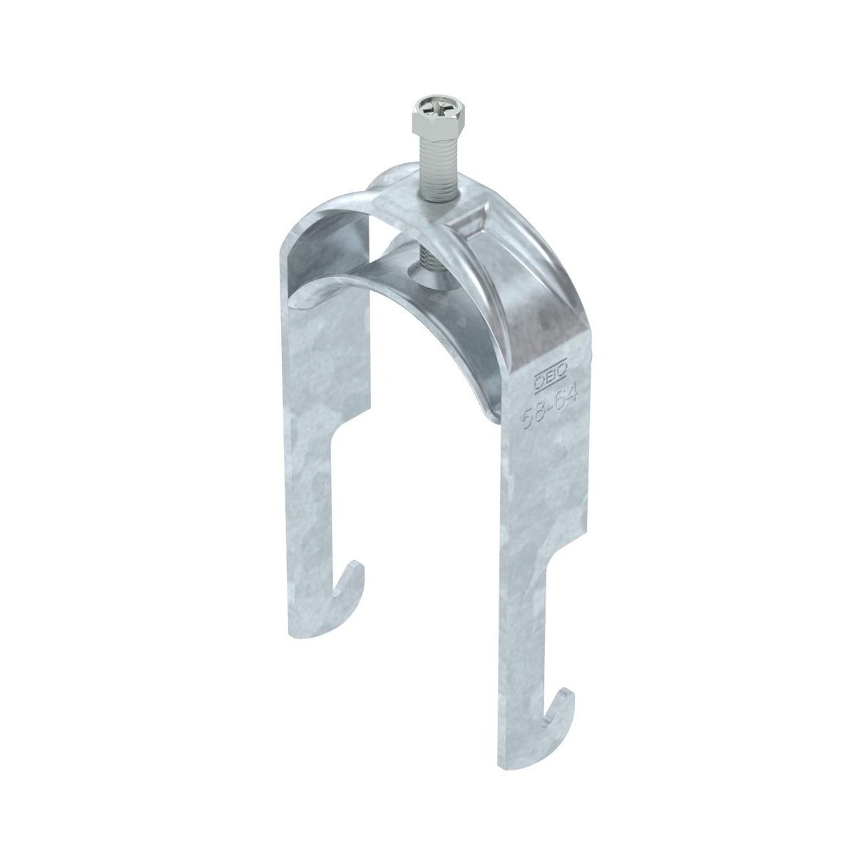 BETTERMANN Bügelschelle 58-64mm 1f ST BS-W1-M-64 FT Profilschiene W=ST hfr