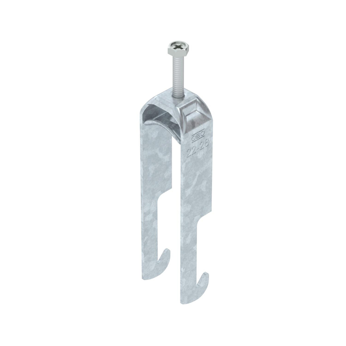 BETTERMANN Bügelschelle 22-28mm 2f ST BS-W2-M-28 FT Profilschiene W=ST hfr