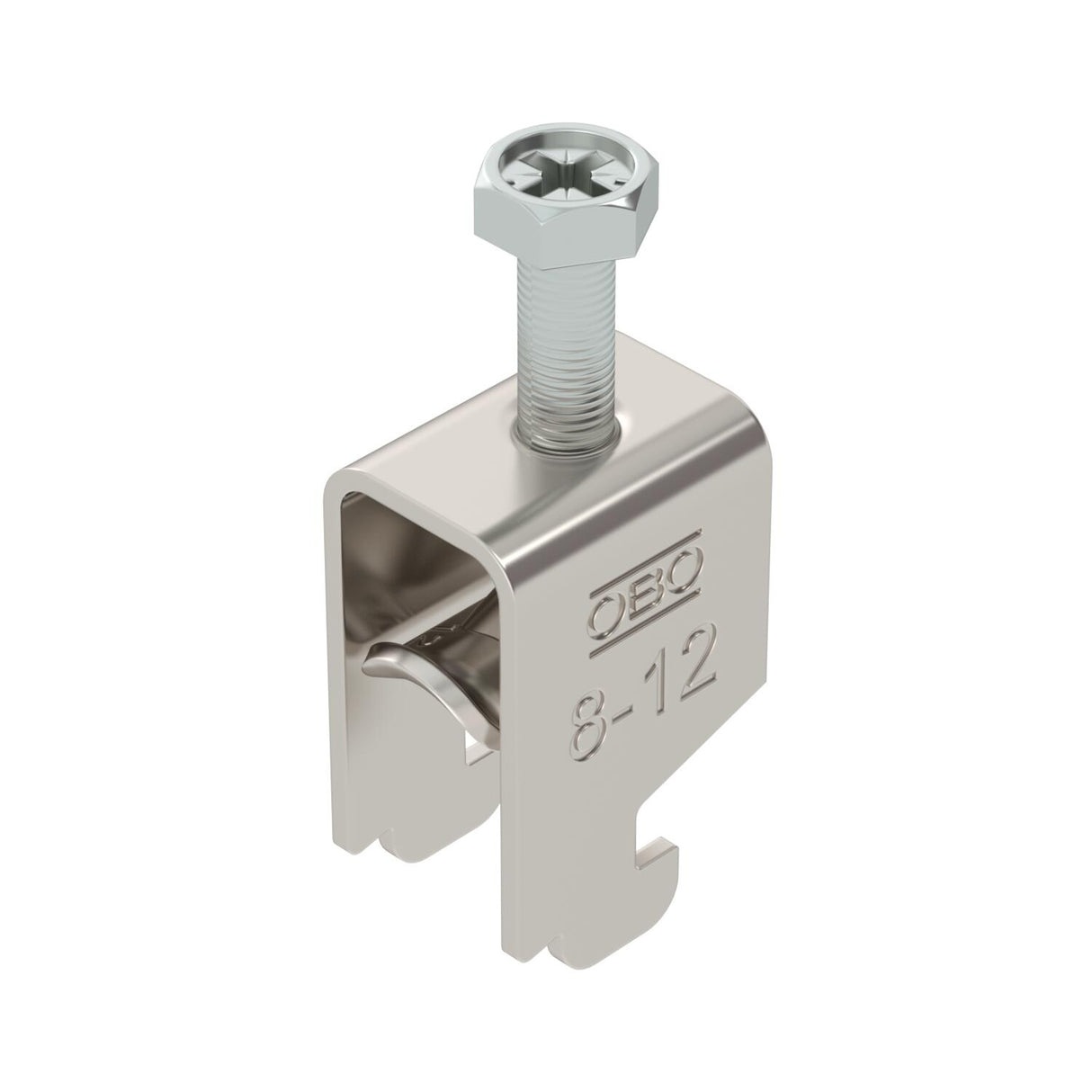 BETTERMANN Bügelschelle 8-12mm 1f ST hfr BS-N1-M-12 A2 Profilschiene W=ST