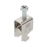 BETTERMANN Bügelschelle 8-12mm 1f ST hfr BS-N1-M-12 A2 Profilschiene W=ST
