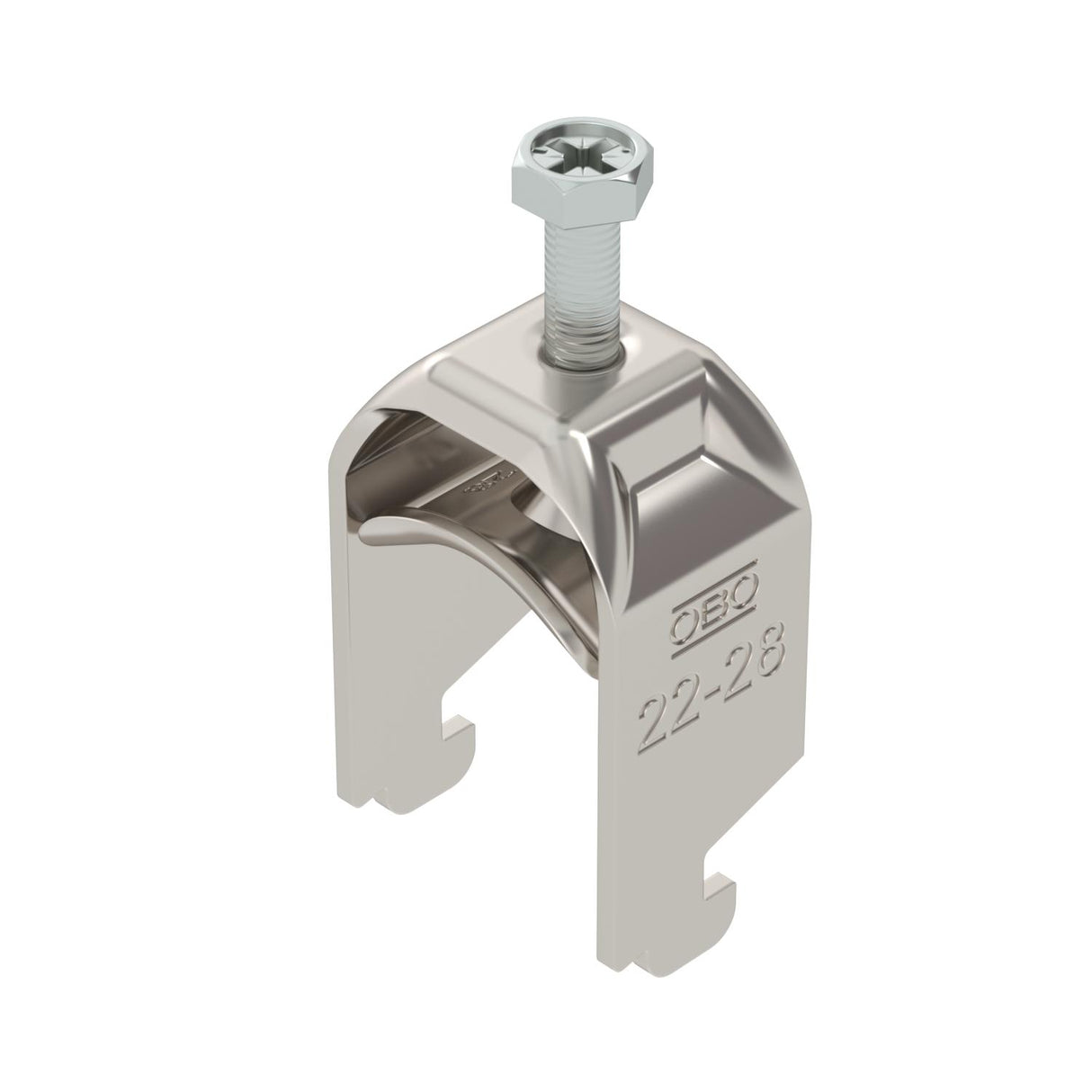BETTERMANN Bügelschelle 22-28mm 1f ST BS-N1-M-28 A2 Profilschiene W=ST hfr