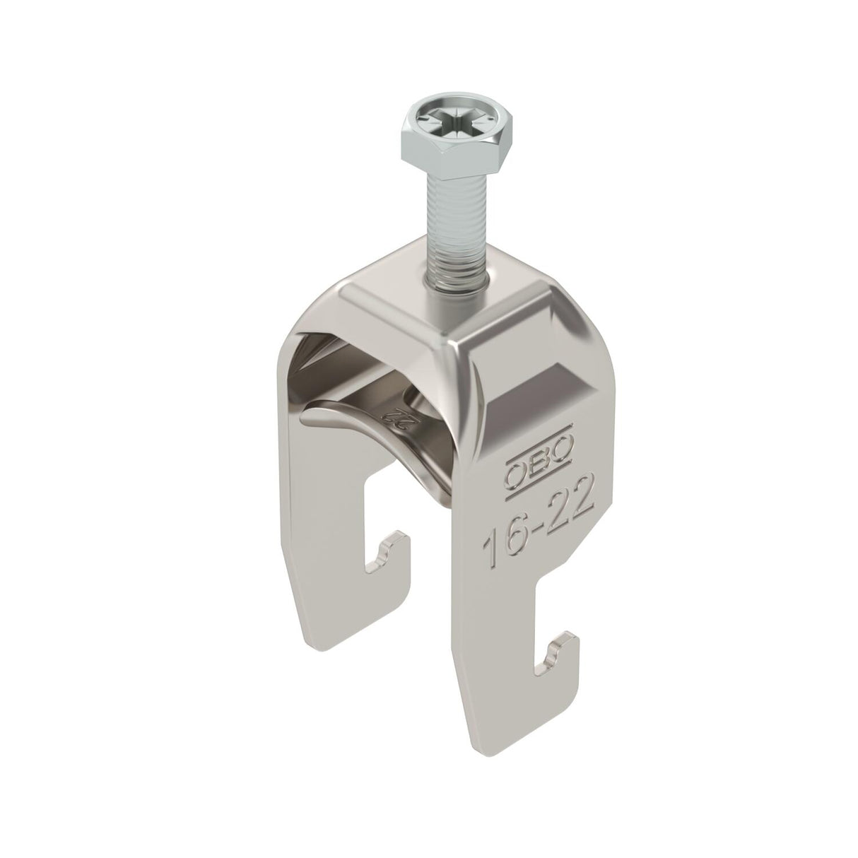 BETTERMANN Bügelschelle 16-22mm 1f ST BS-U1-M-22 A2 Profilschiene W=ST hfr