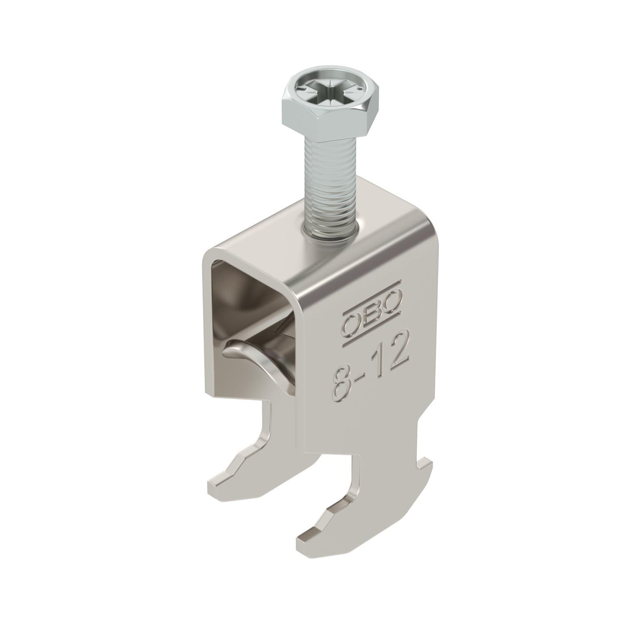 BETTERMANN Bügelschelle 8-12mm 1f ST hfr BS-H1-M-12 A4 Profilschiene W=ST