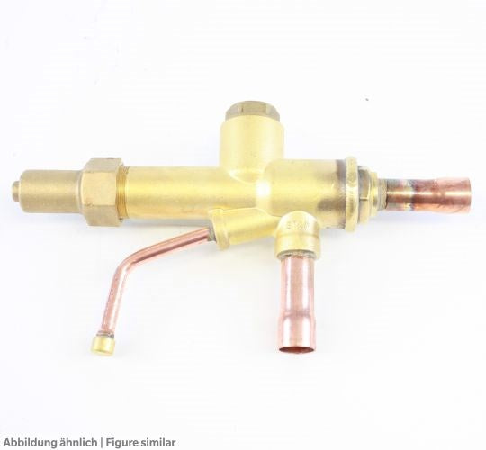 Eckabsperrventil R-TEK 1-1/8" PS=120bar SV-Anschluss M24x1,5 u. Stutzen 7/16"UNF