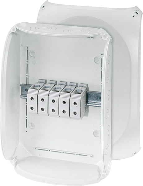 HENSEL Klemmenkasten 50qmm 5f Kst AP hfr DK 5055 G 355x255x122mm IP66