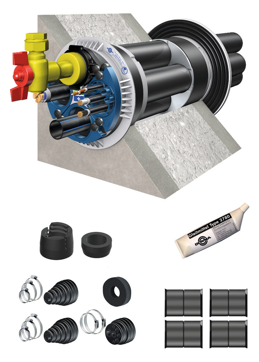 Doyma Mehrsparten-Bauherrenpak. Quadro-Secura mit Keller / All inclusive | 241800100094