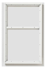 SIEDLE Rahmen-Türstation 15f UP ws alu KR 611-5/3-0 W 531x331x38mm