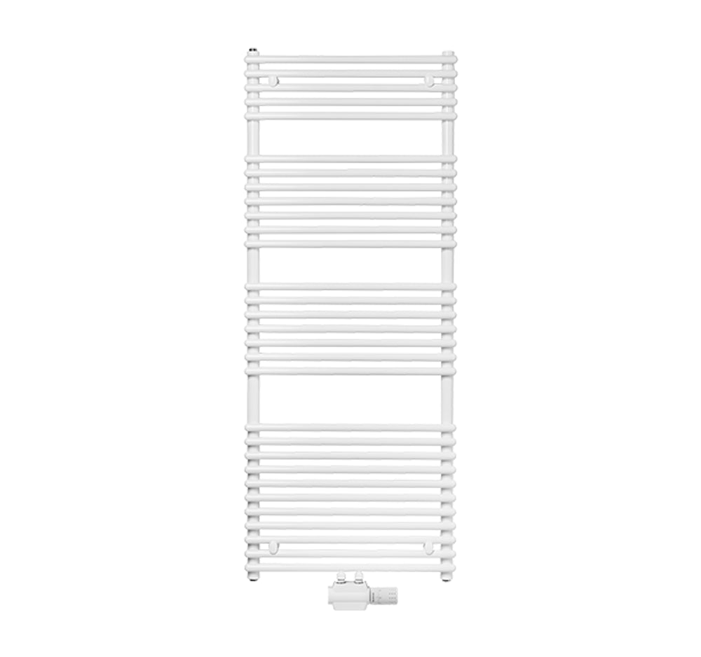 Buderus Badheizkörper, Logatrend Therm Direct Q, Mittenanschluss, 1820x600 mm (HxL), 7738331935, inklusive Wandmontage-Set