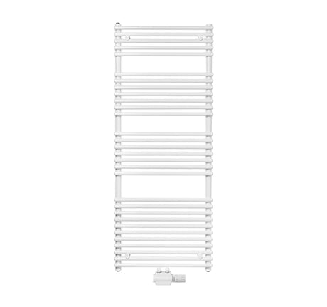 Buderus Badheizkörper, Logatrend Therm Direct Q, Mittenanschluss, 1820x600 mm (HxL), 7738331935, inklusive Wandmontage-Set
