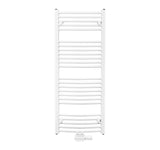 Buderus Badheizkörper, Logatrend Therm Curve, Mittenanschluss, 740x945 mm (HxL), 7738322094, inklusive Wandmontage-Set