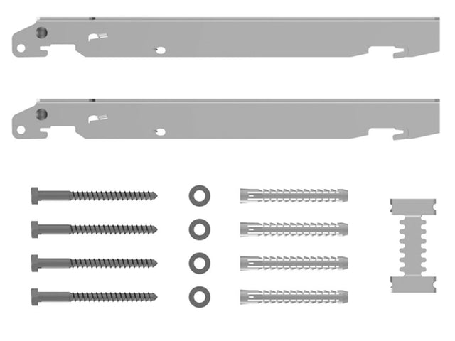 Kermi Schnellmontage-Konsolen-Set Typ 11-33 BH 750 mm, WA 30 mm, weiß, ZB02620006
