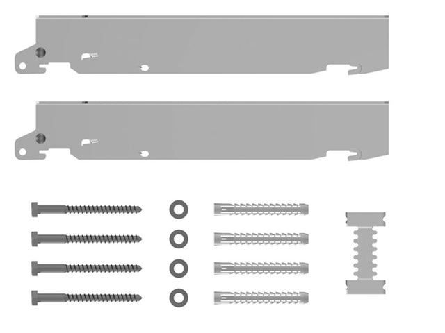 Kermi Schnellmontage-Konsolen-Set Typ 11-33 BH 300mm, WA 50mm,  weiss, ZB02660001