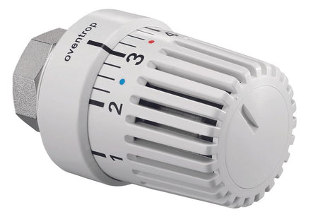 Oventrop Thermostat „Uni LH“ 7-28 °C, * 1-5, Flüssig-Fühler, weiß, 1011464